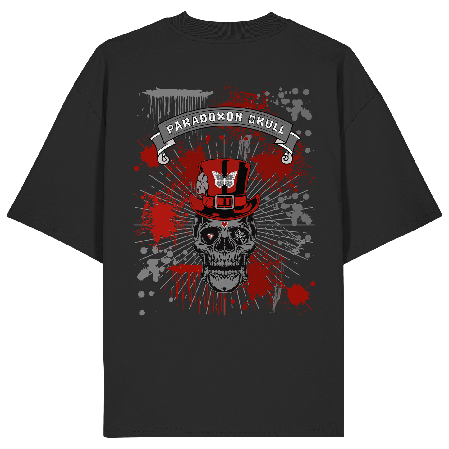 Red Paradox Skull / Oversize Shirt