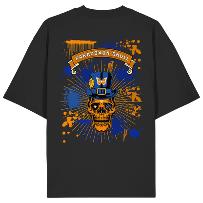 Orange Paradox Skull / Oversize Shirt