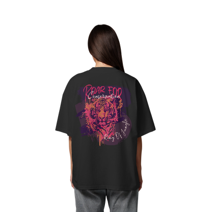 King Of Jungle Lilac / Oversize Shirt