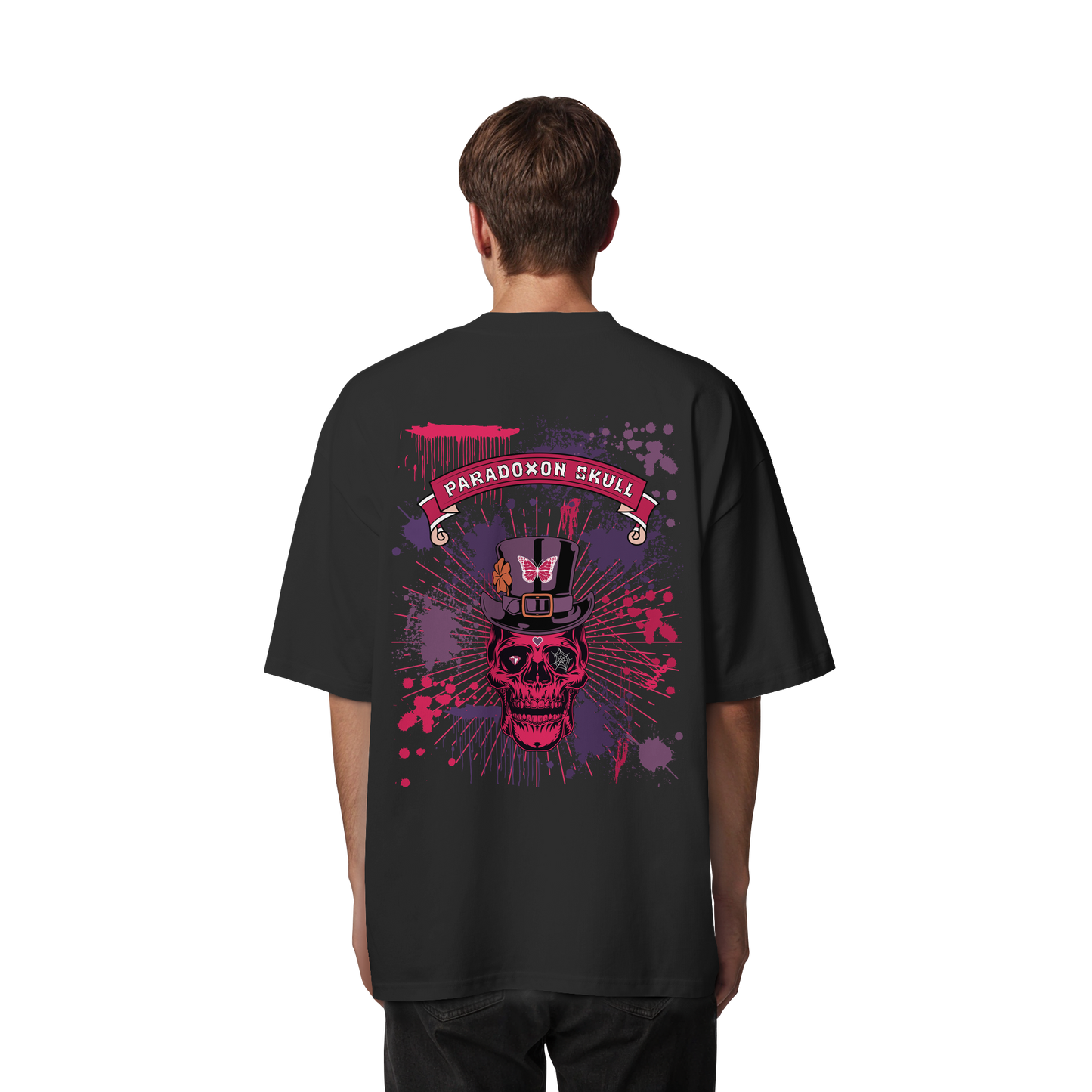 Violet Paradox Skull / Oversize Shirt