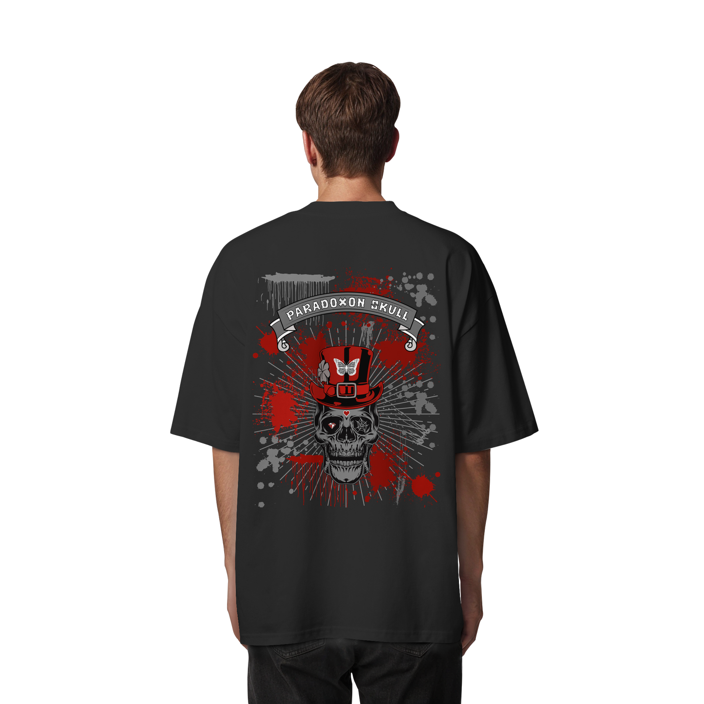 Red Paradox Skull / Oversize Shirt