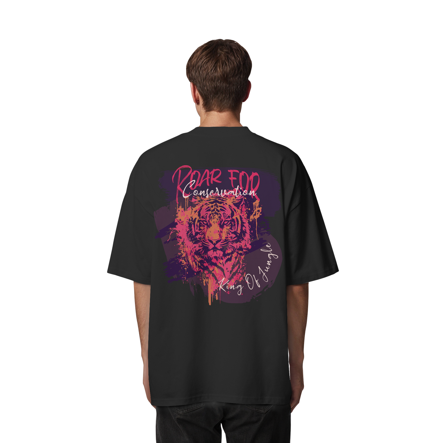 King Of Jungle Lilac / Oversize Shirt