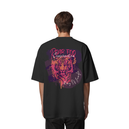 King Of Jungle Lilac / Oversize Shirt