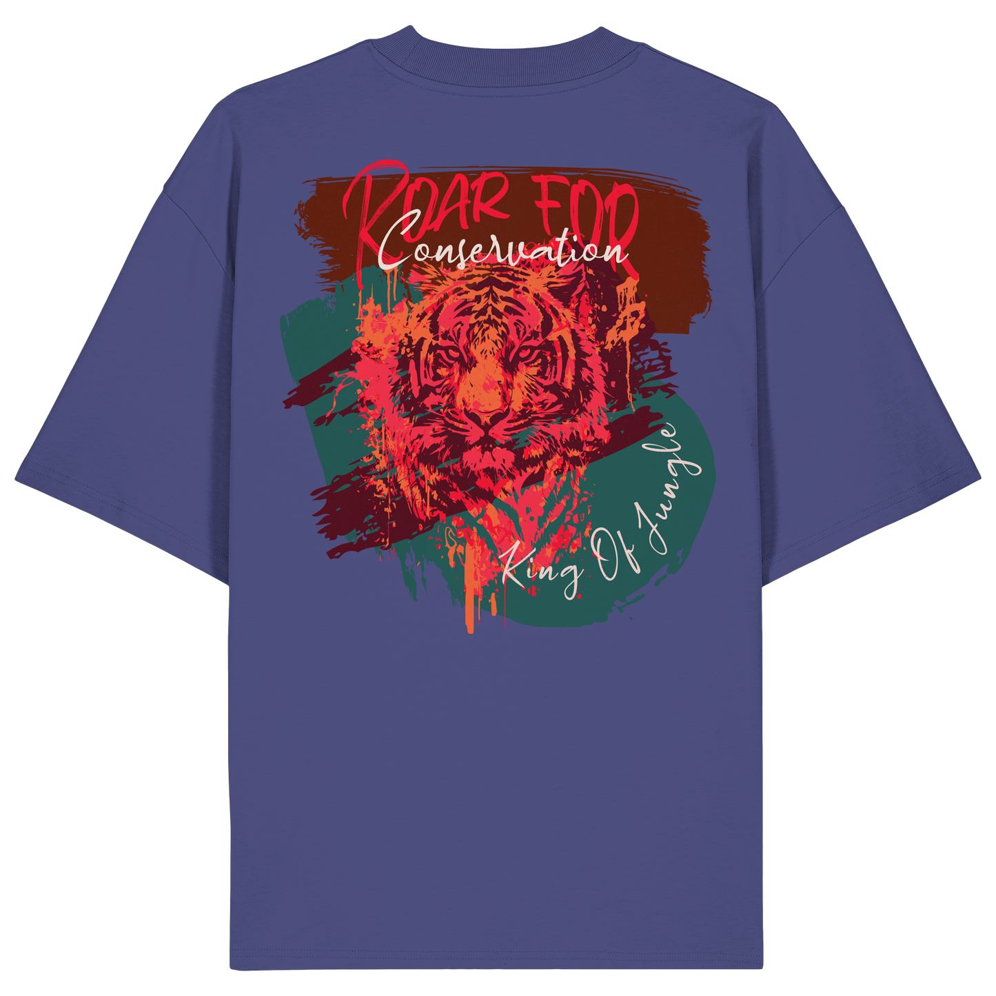 King Of Jungle Candy - Organic Oversize Shirt