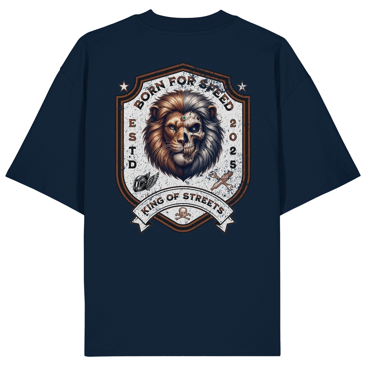 King Of Streets  - Organic Oversize Shirt