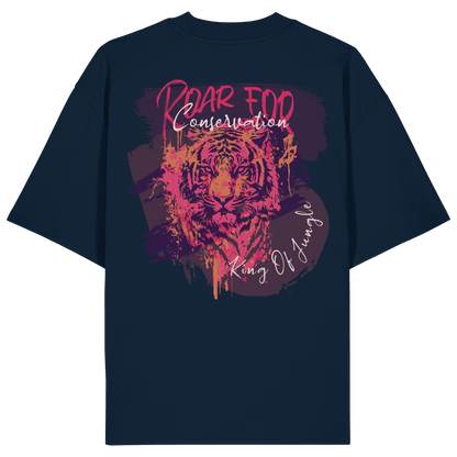 King Of Jungle Lilac / Oversize Shirt