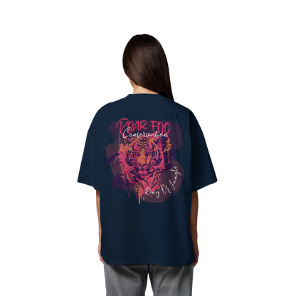 King Of Jungle Lilac / Oversize Shirt
