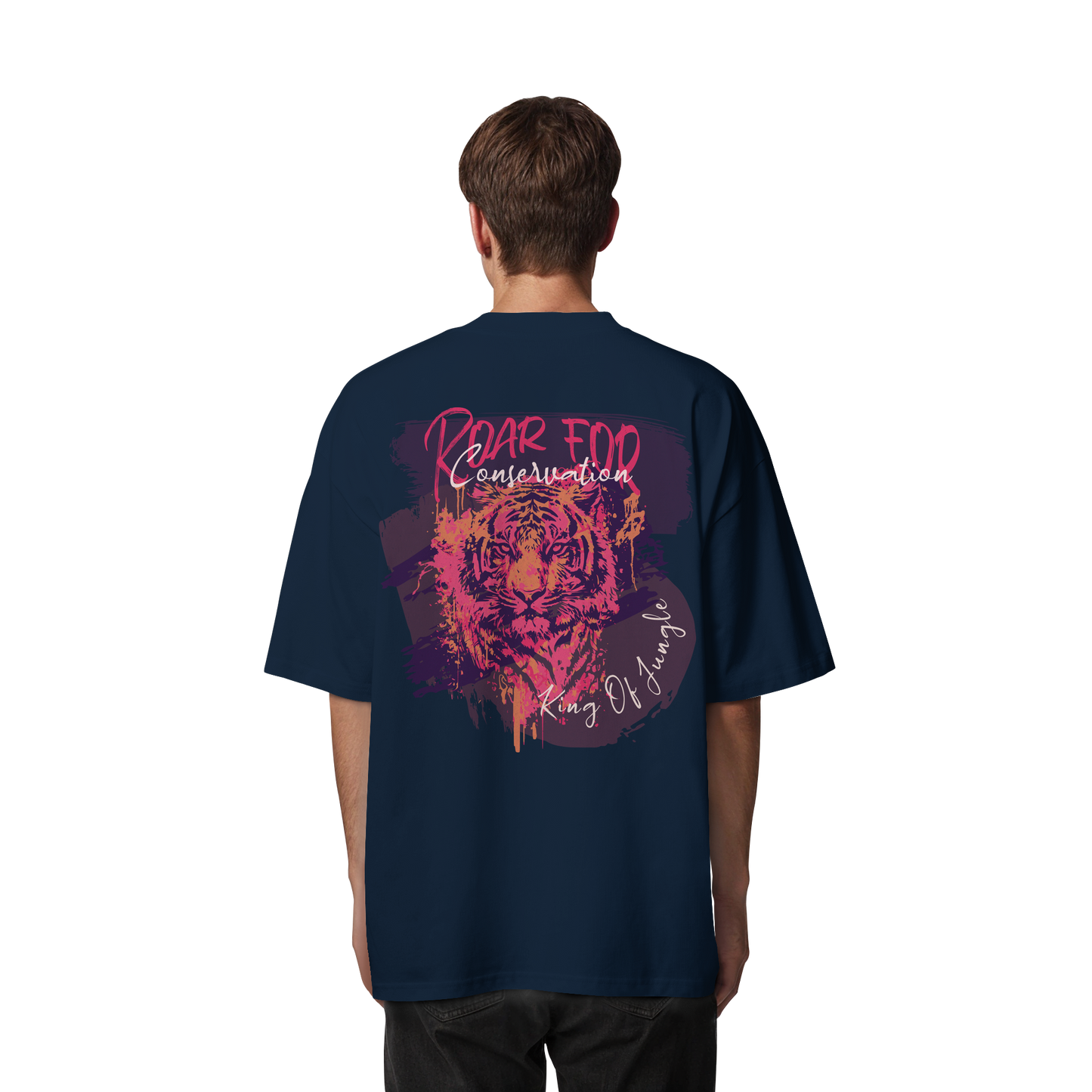 King Of Jungle Lilac / Oversize Shirt