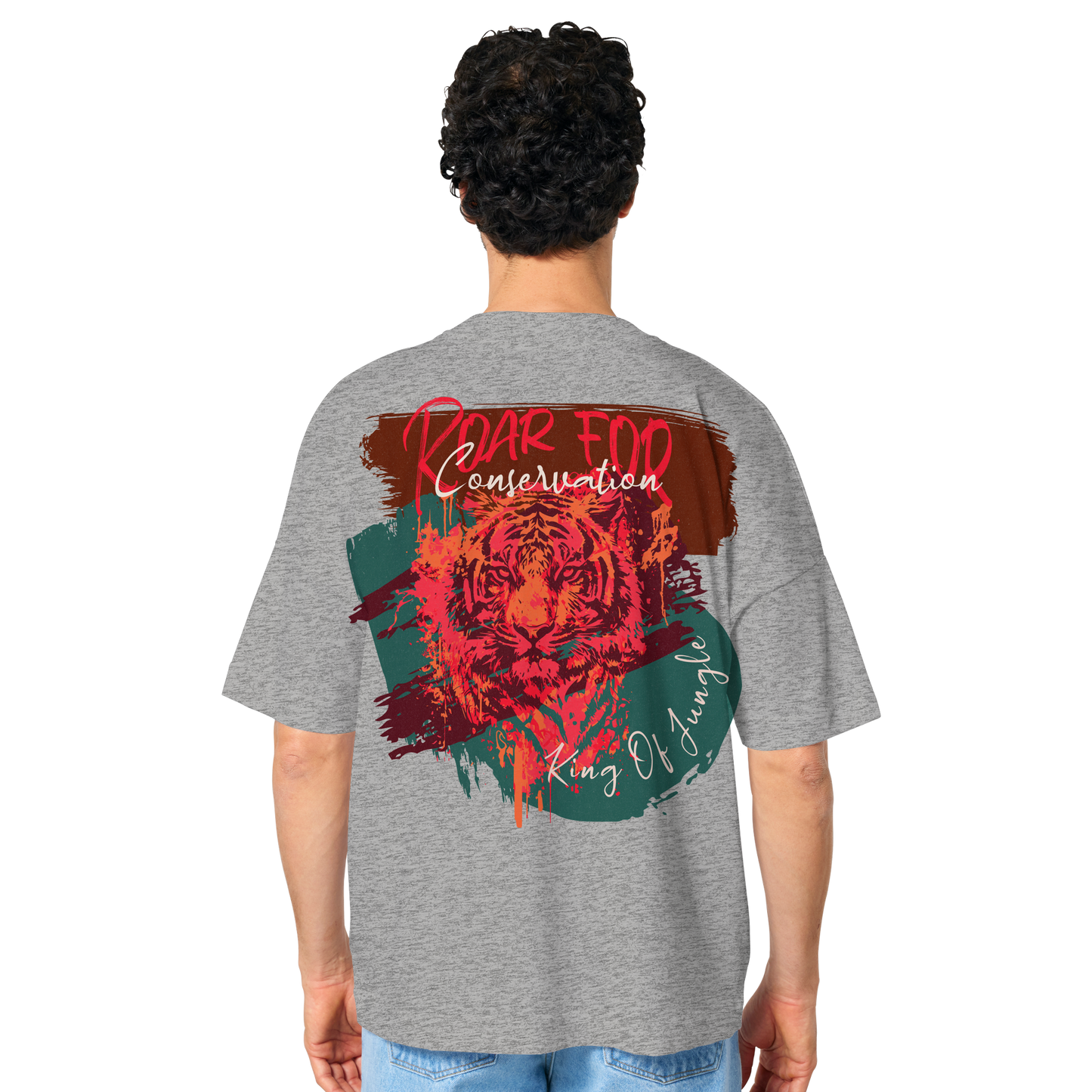 King Of Jungle Candy - Organic Oversize Shirt