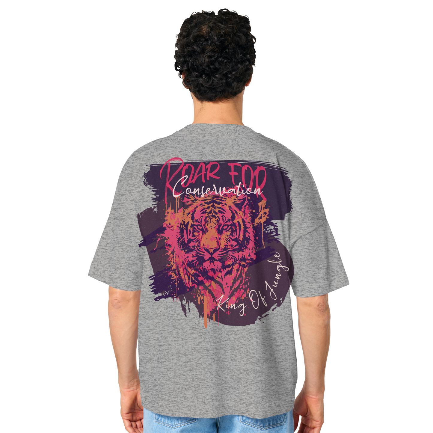King Of Jungle  - Organic Oversize Shirt