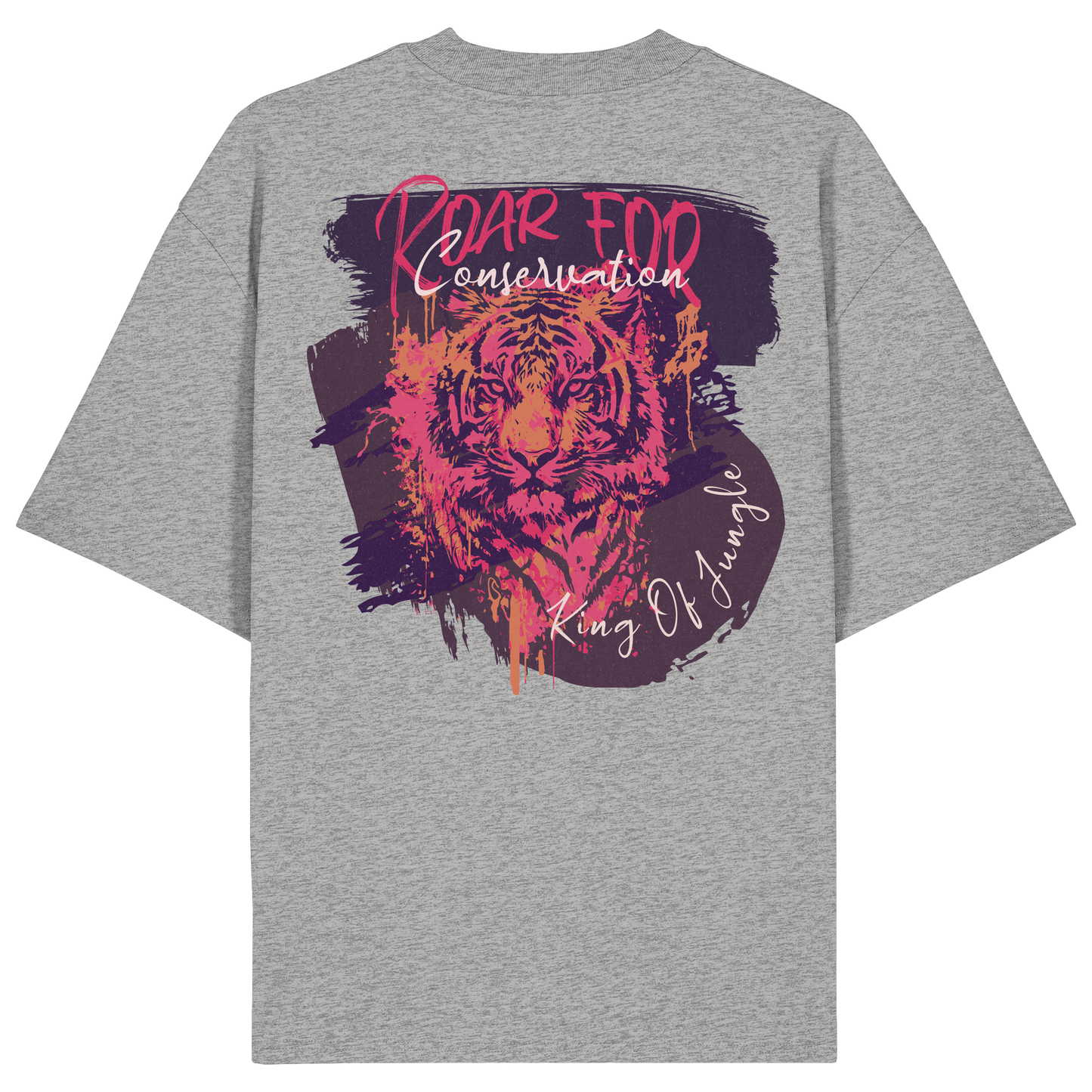 King Of Jungle  - Organic Oversize Shirt