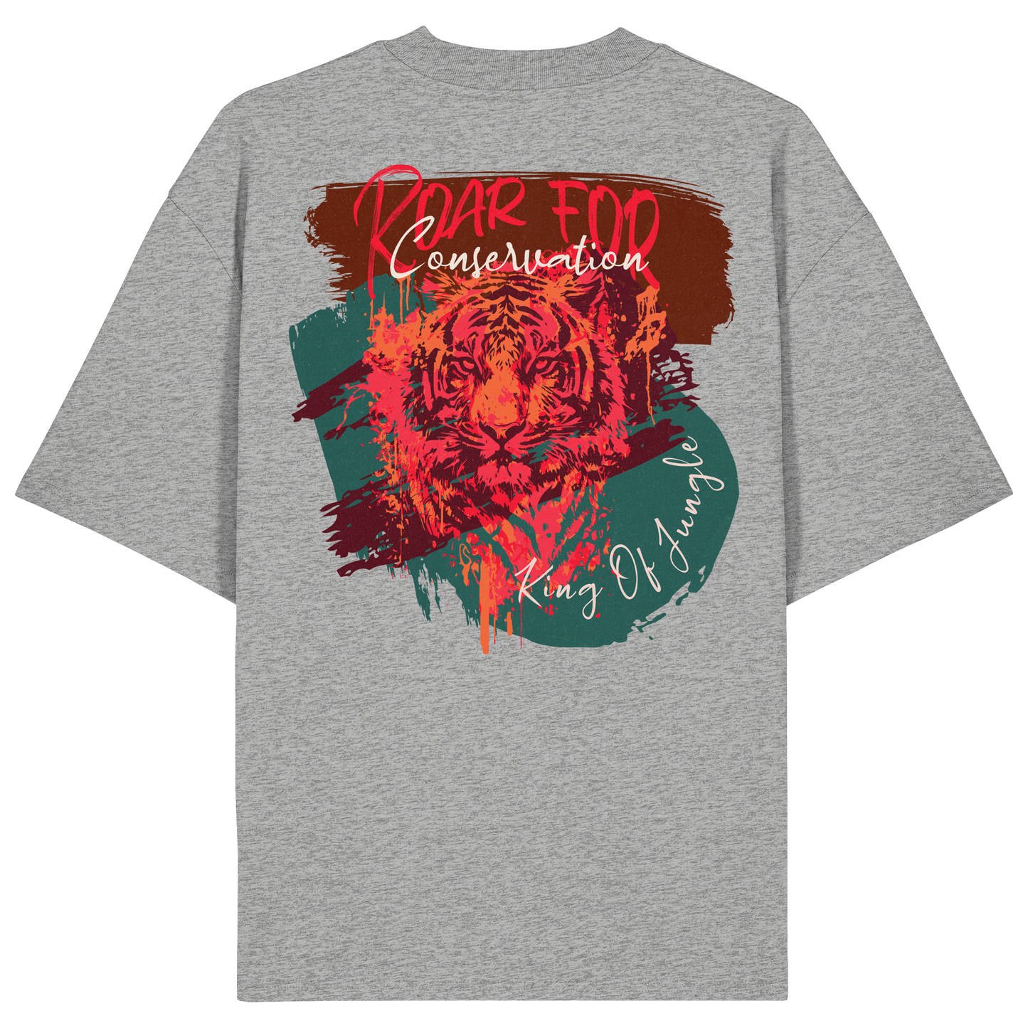 King Of Jungle Candy - Organic Oversize Shirt