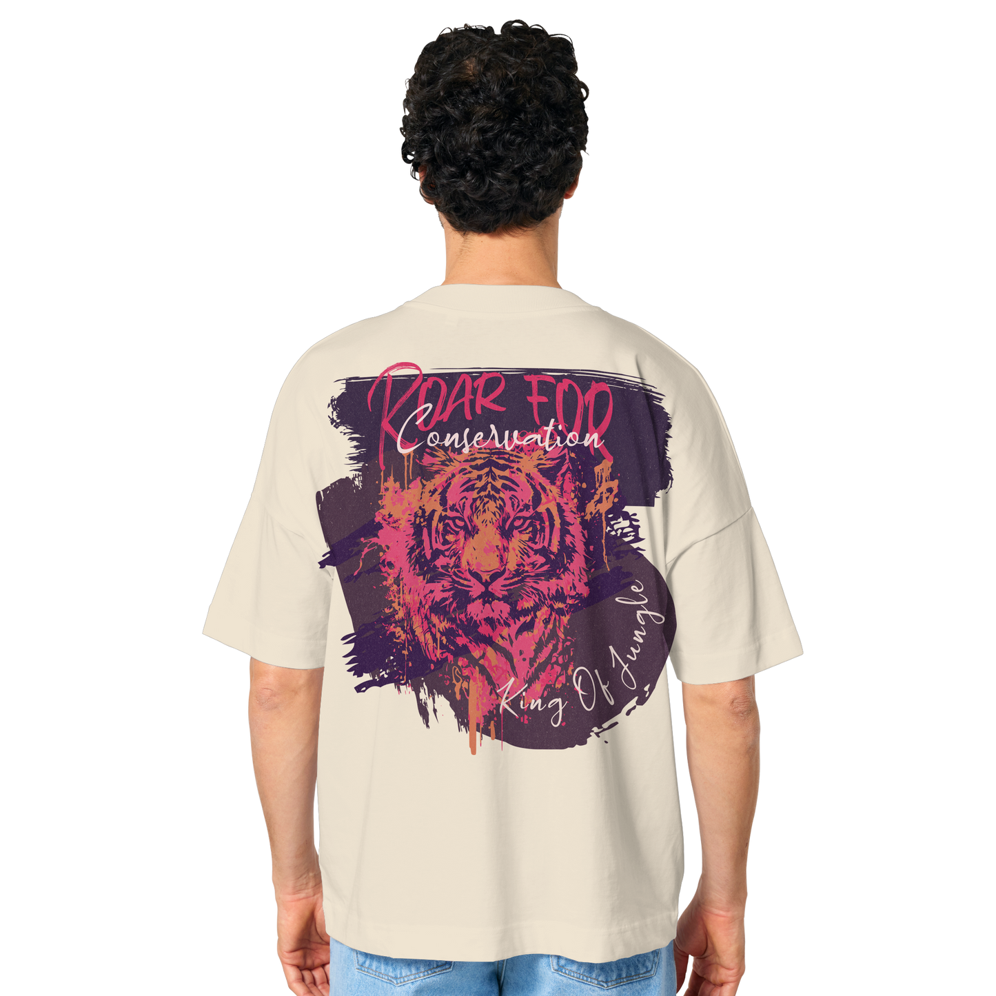 King Of Jungle  - Organic Oversize Shirt