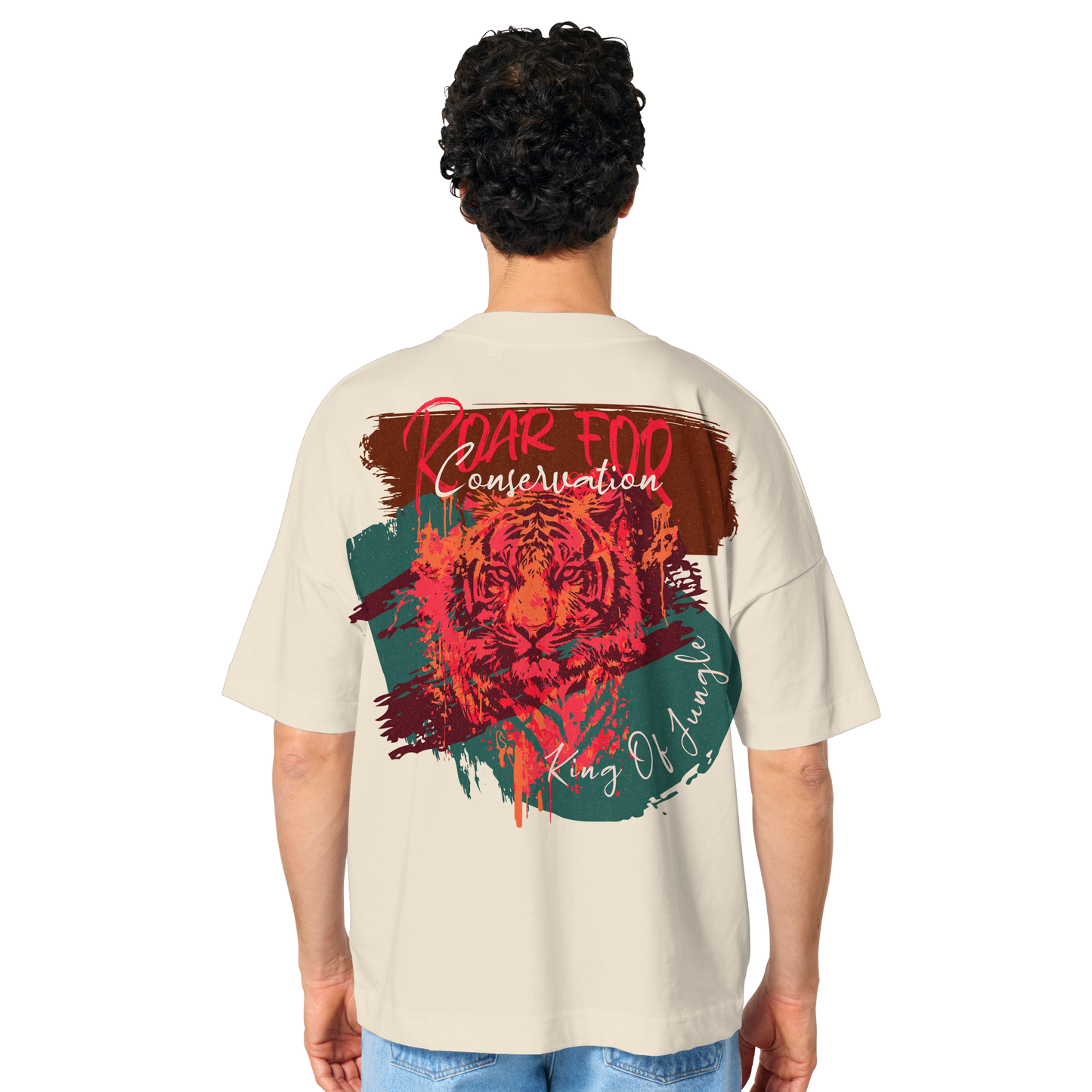 King Of Jungle Candy - Organic Oversize Shirt