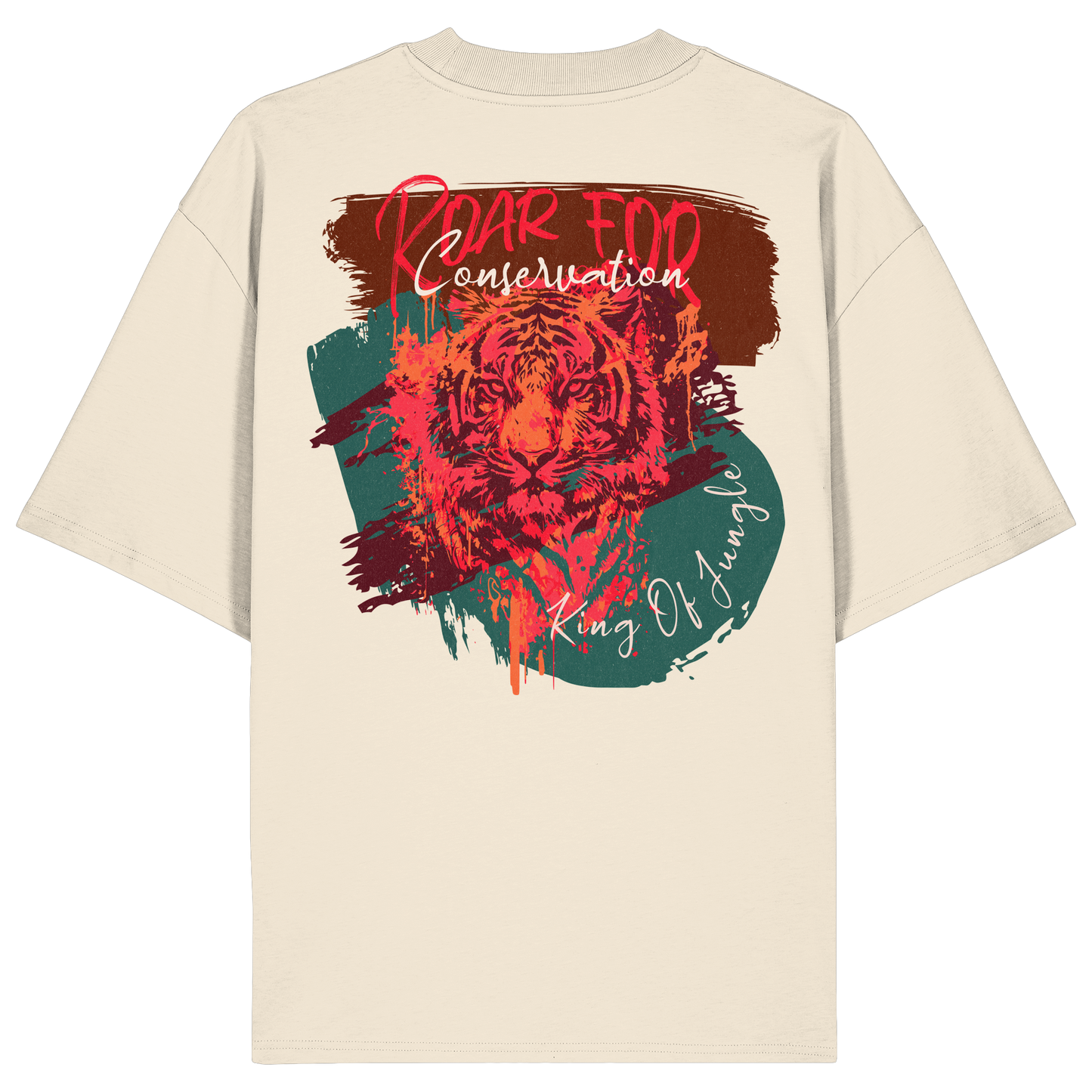 King Of Jungle Candy - Organic Oversize Shirt