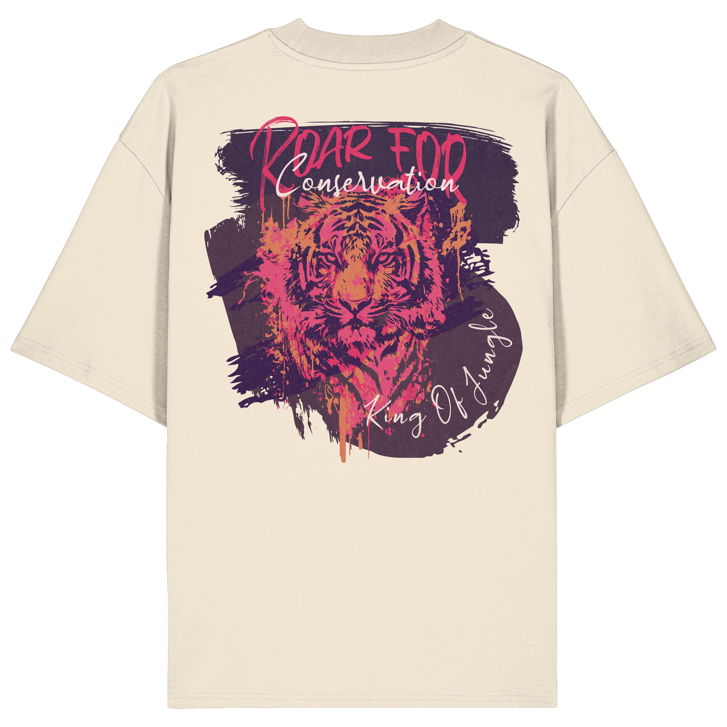 King Of Jungle  - Organic Oversize Shirt