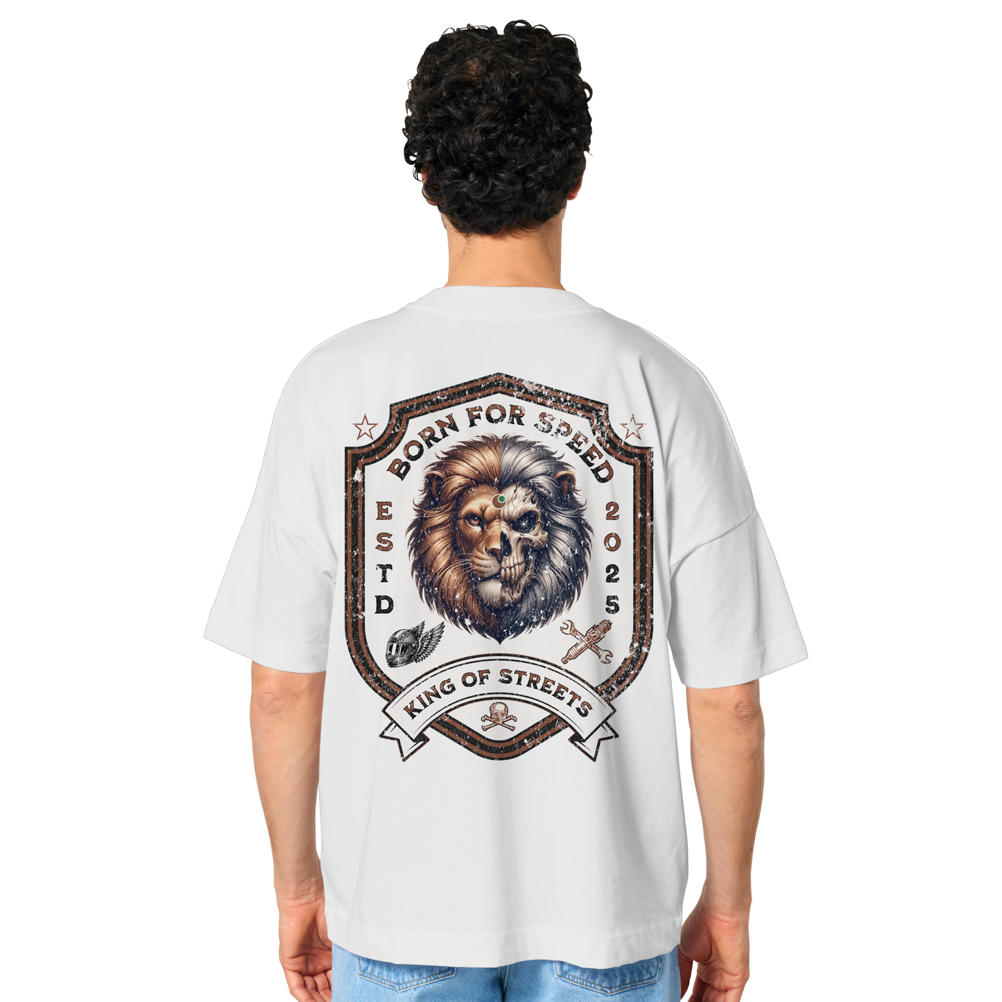 King Of Streets  - Organic Oversize Shirt