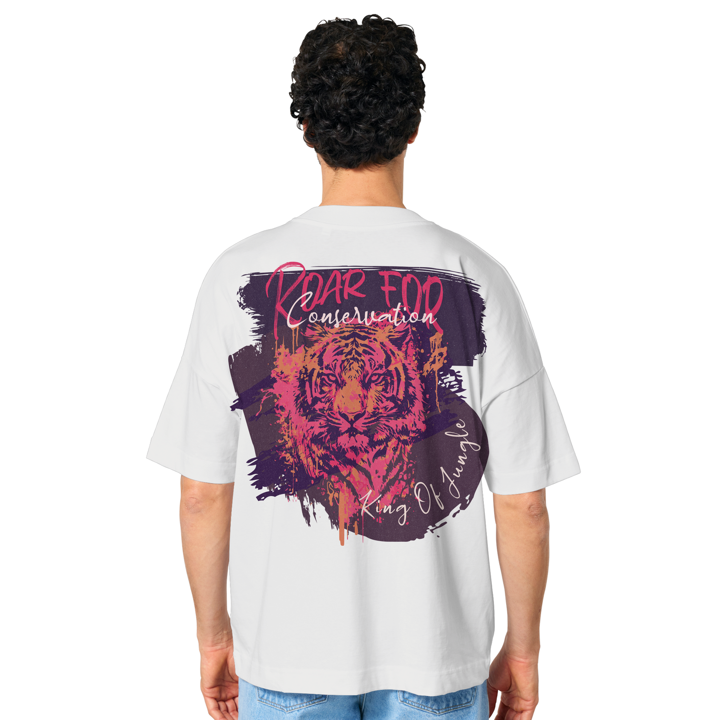 King Of Jungle  - Organic Oversize Shirt