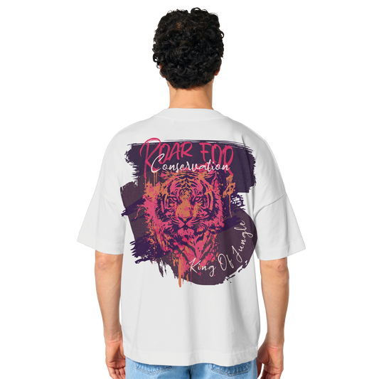 King Of Jungle  - Organic Oversize Shirt