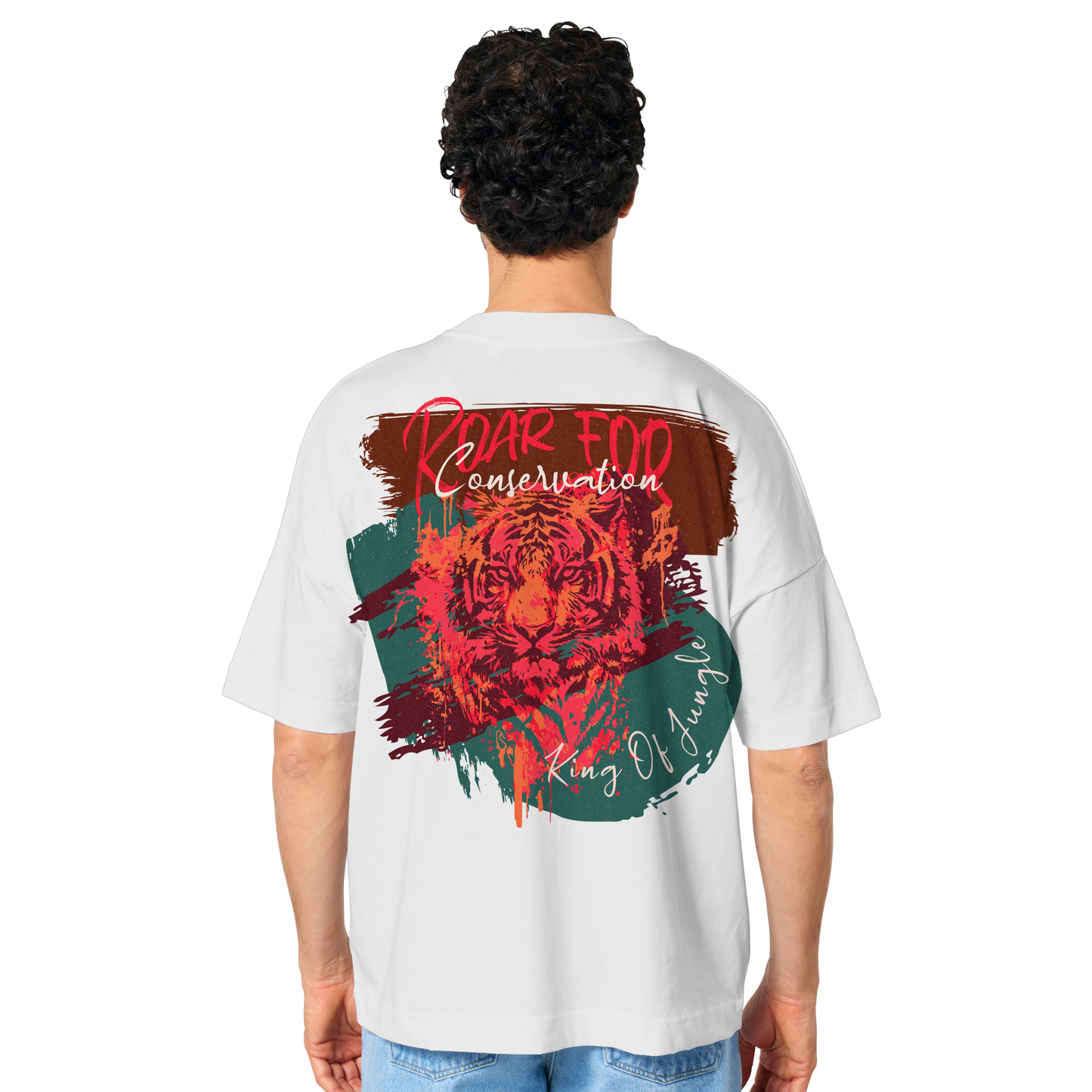 King Of Jungle Candy - Organic Oversize Shirt