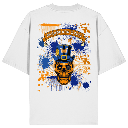 Orange Paradoxon Skull / Oversize Shirt