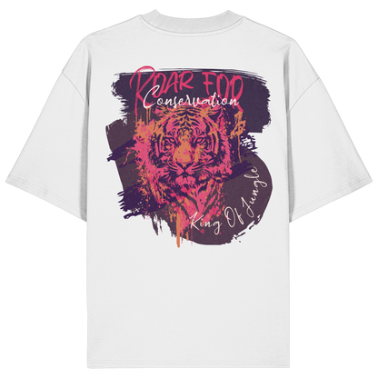 King Of Jungle Lilac / Oversize Shirt