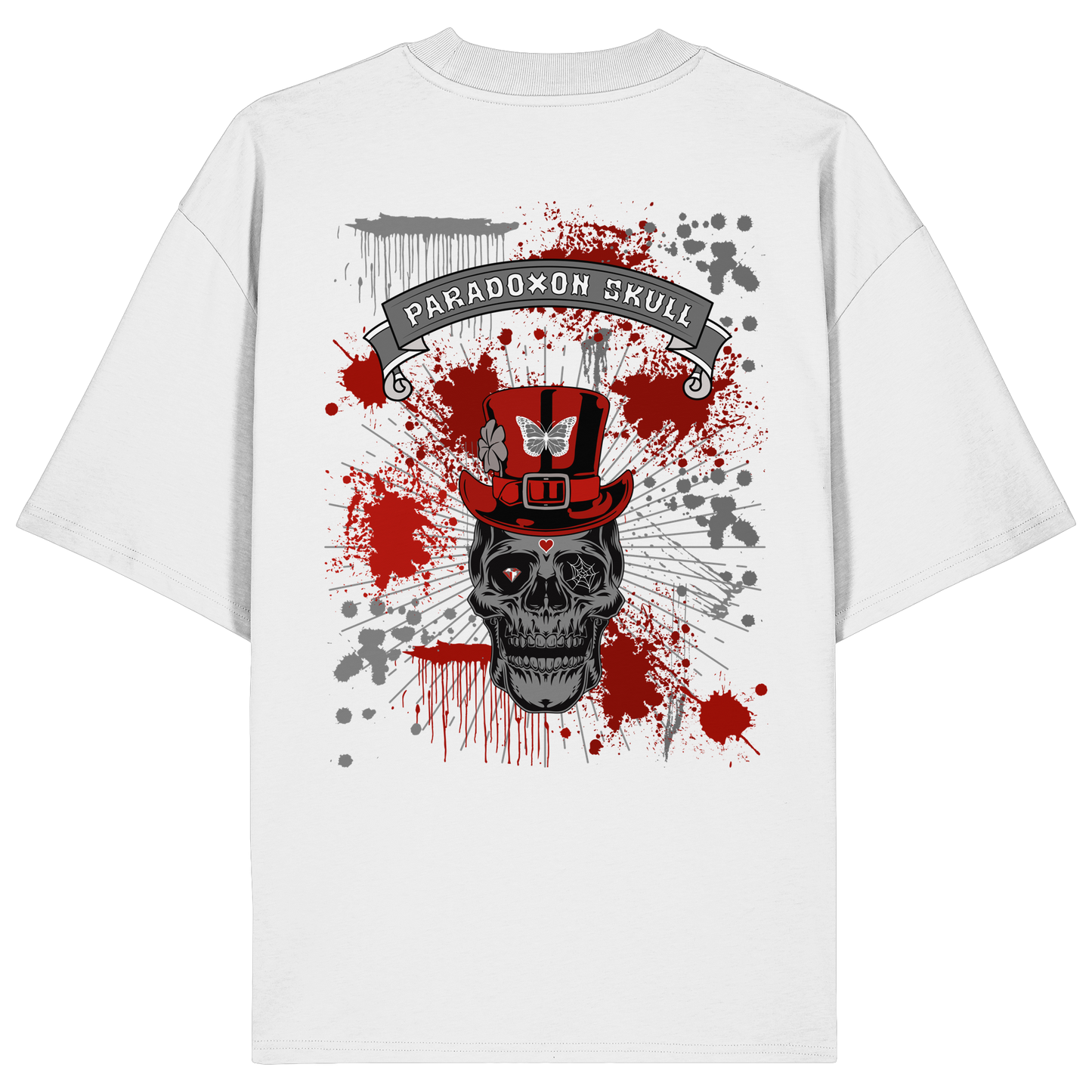 Red Paradox Skull / Oversize Shirt