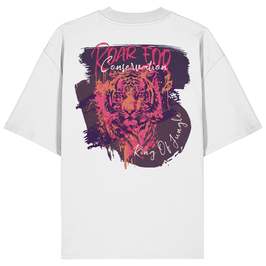 King Of Jungle  - Organic Oversize Shirt