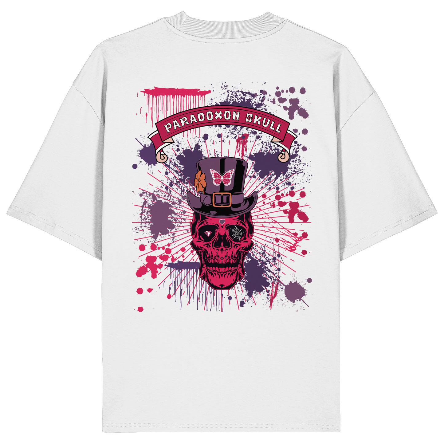 Violet Paradox Skull / Oversize Shirt