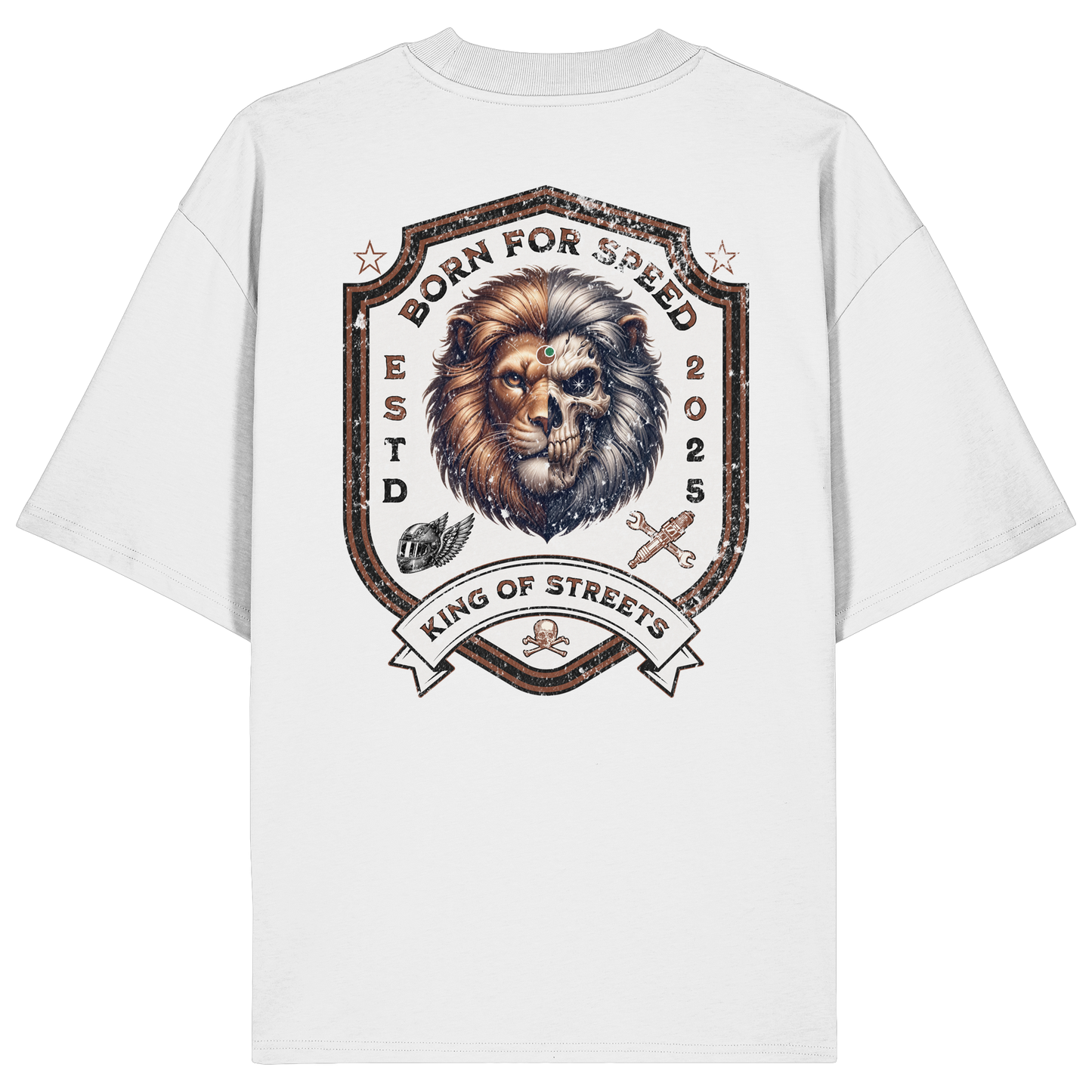 King Of Streets  - Organic Oversize Shirt