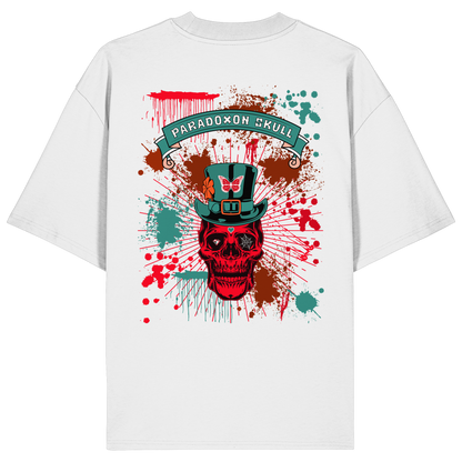 Turquoise Paradox Skull / Oversize Shirt