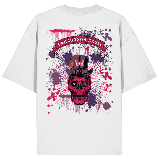 Violett Paradoxon Skull / Oversize Shirt