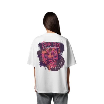 King Of Jungle Lilac / Oversize Shirt