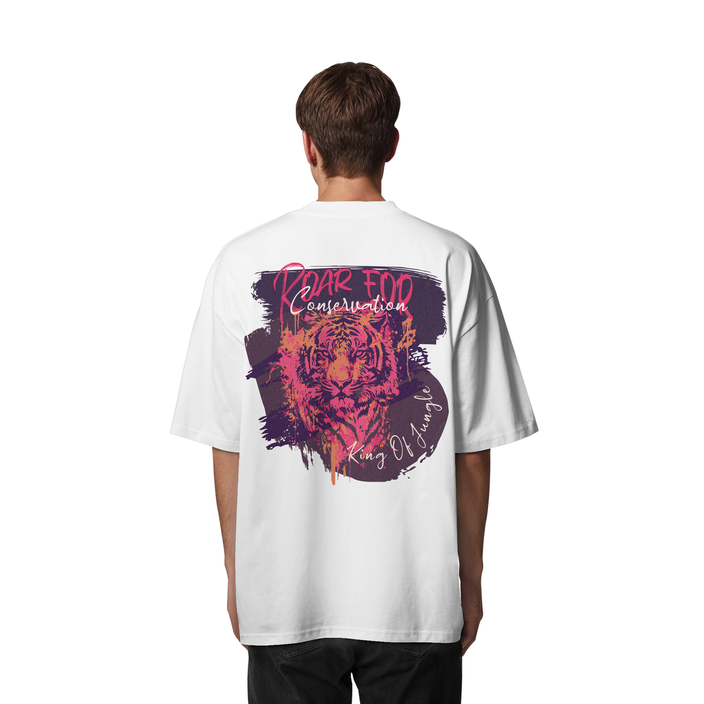 King Of Jungle Lilac / Oversize Shirt