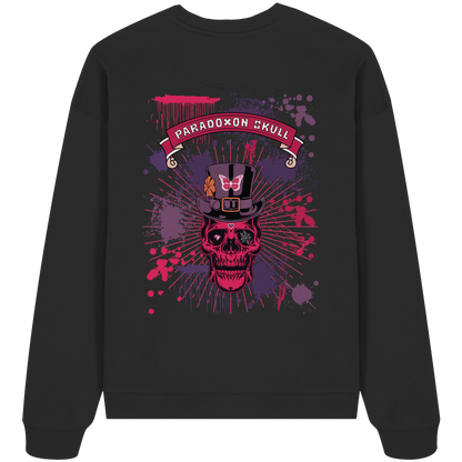 Violet Paradox Skull / Oversize Sweatshirt