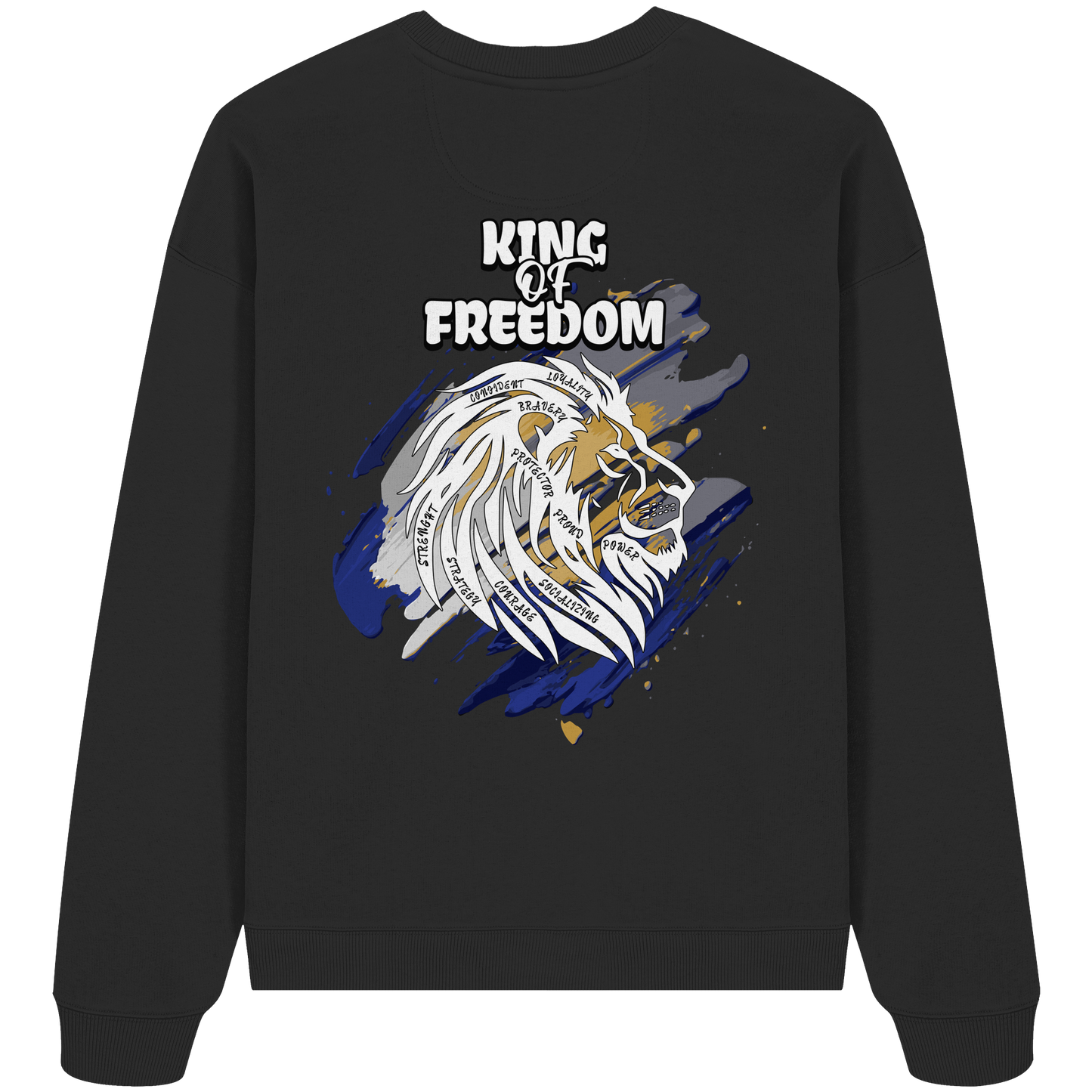 King of Freedom / Oversized sweatshirt