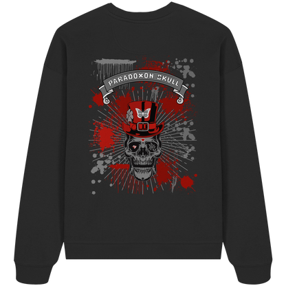 Red Paradox Skull / Oversize Sweatshirt