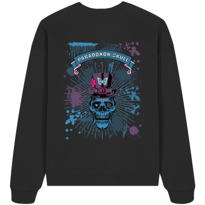 Blue Paradox Skull / Oversize Sweatshirt