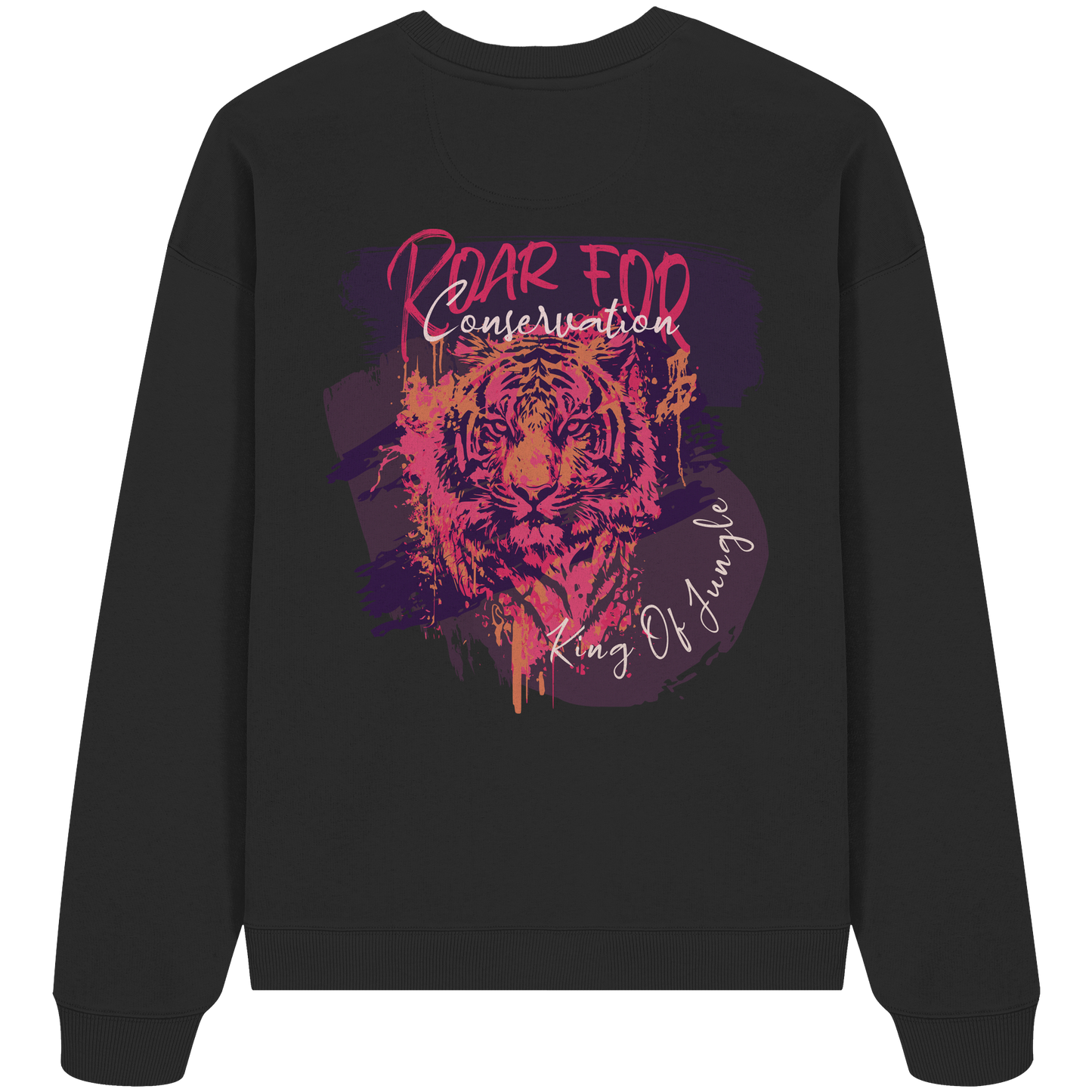 King Of Jungle  - Organic Oversize Sweatshirt