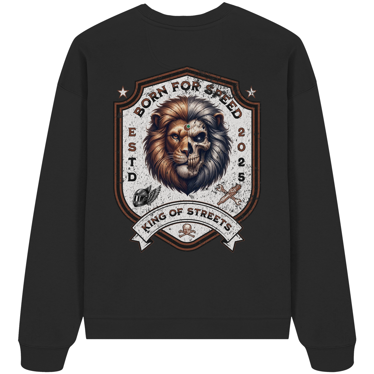 King Of Streets / Oversize Sweatshirt