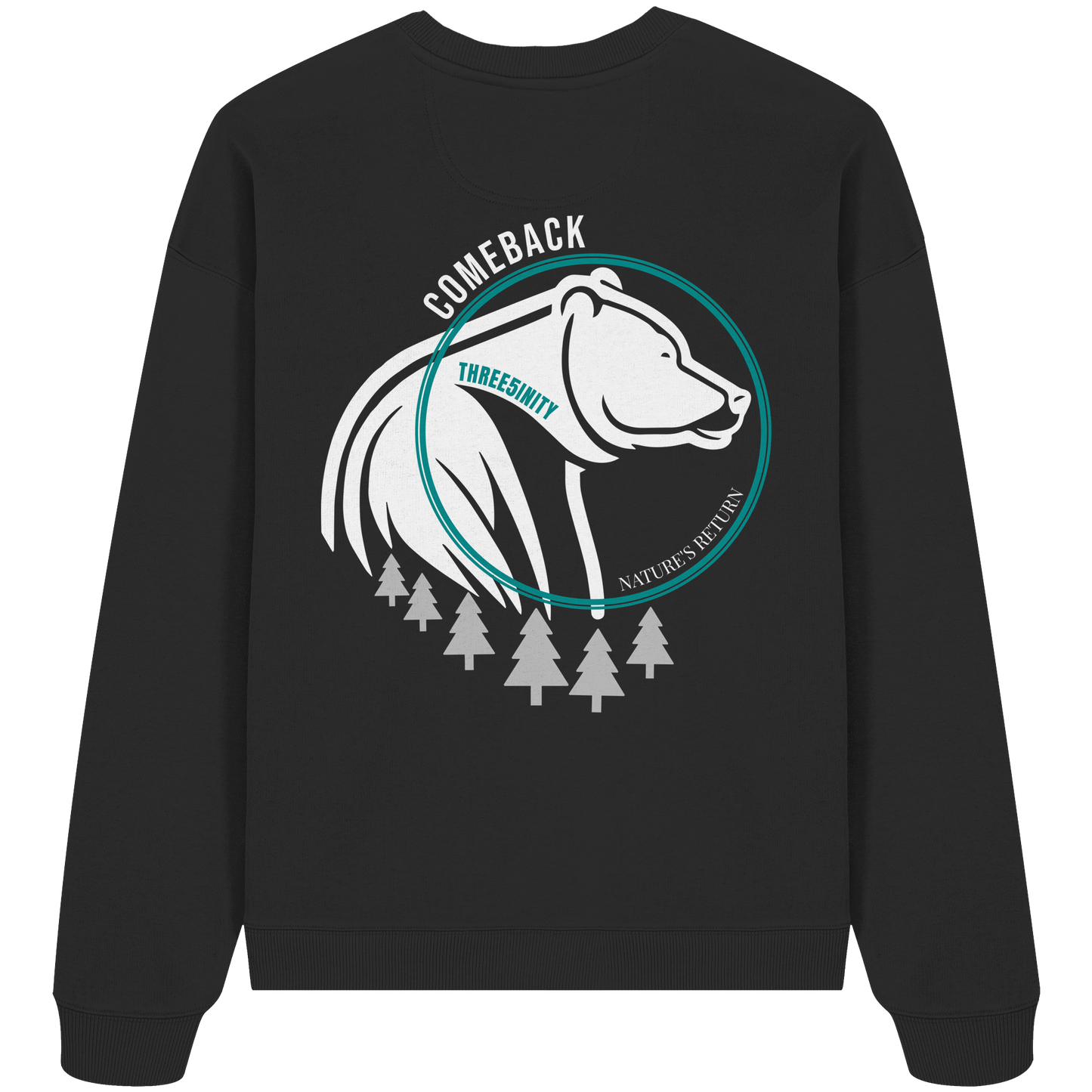Comeback Bear / Oversize Sweatshirt