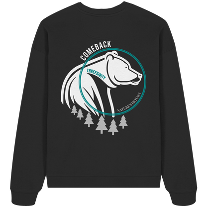Comeback Bear / Oversize Sweatshirt