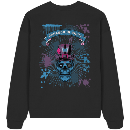 Blue Paradoxon Skull / Oversize Sweatshirt