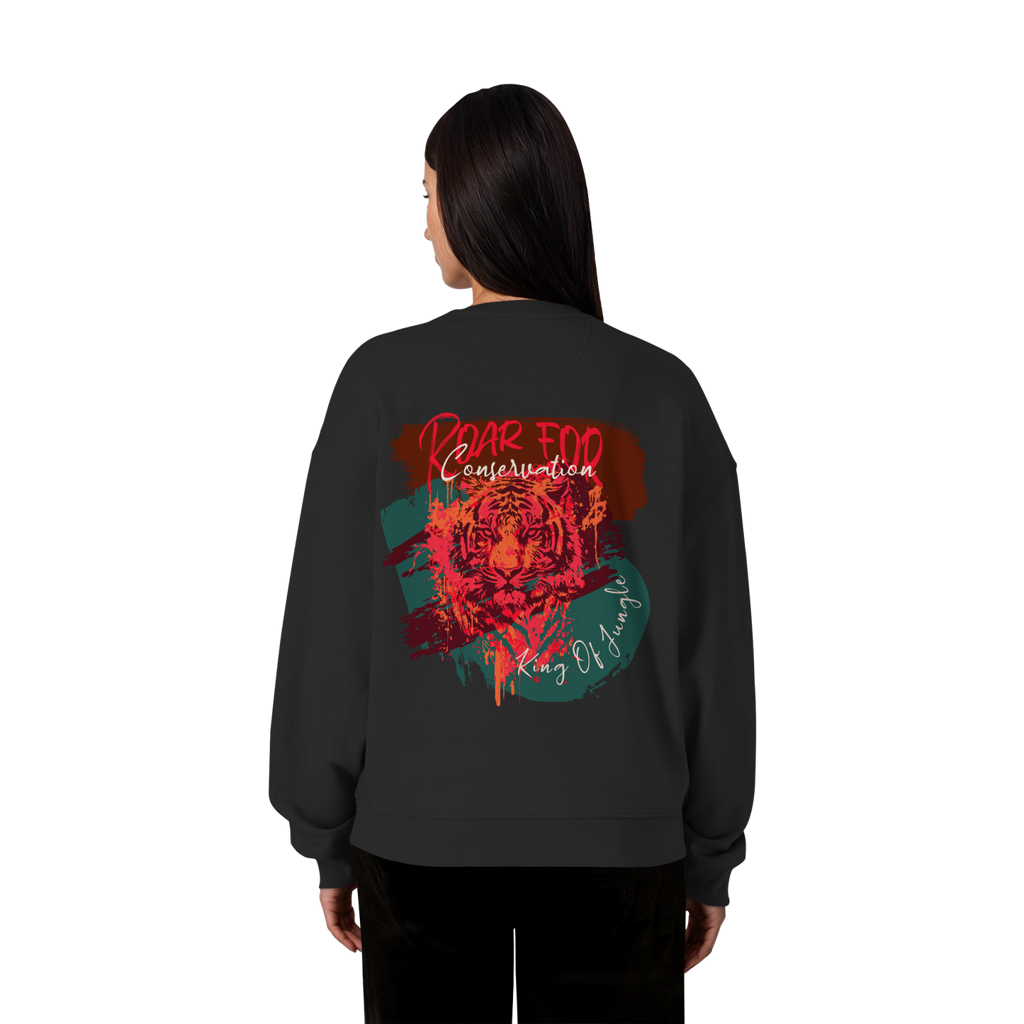 King Of Jungle Candy / Oversized Sweatshirt