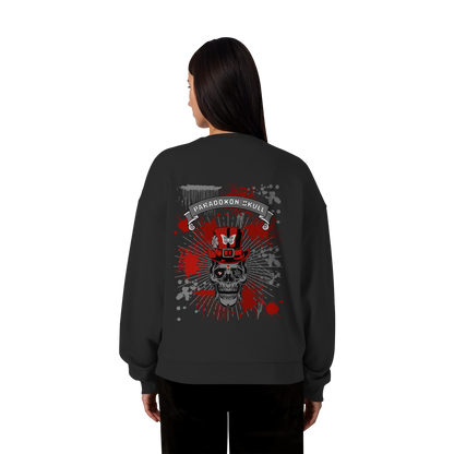 Red Paradox Skull / Oversize Sweatshirt