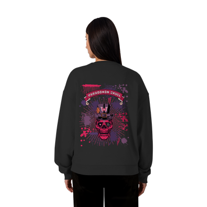 Violet Paradox Skull / Oversize Sweatshirt