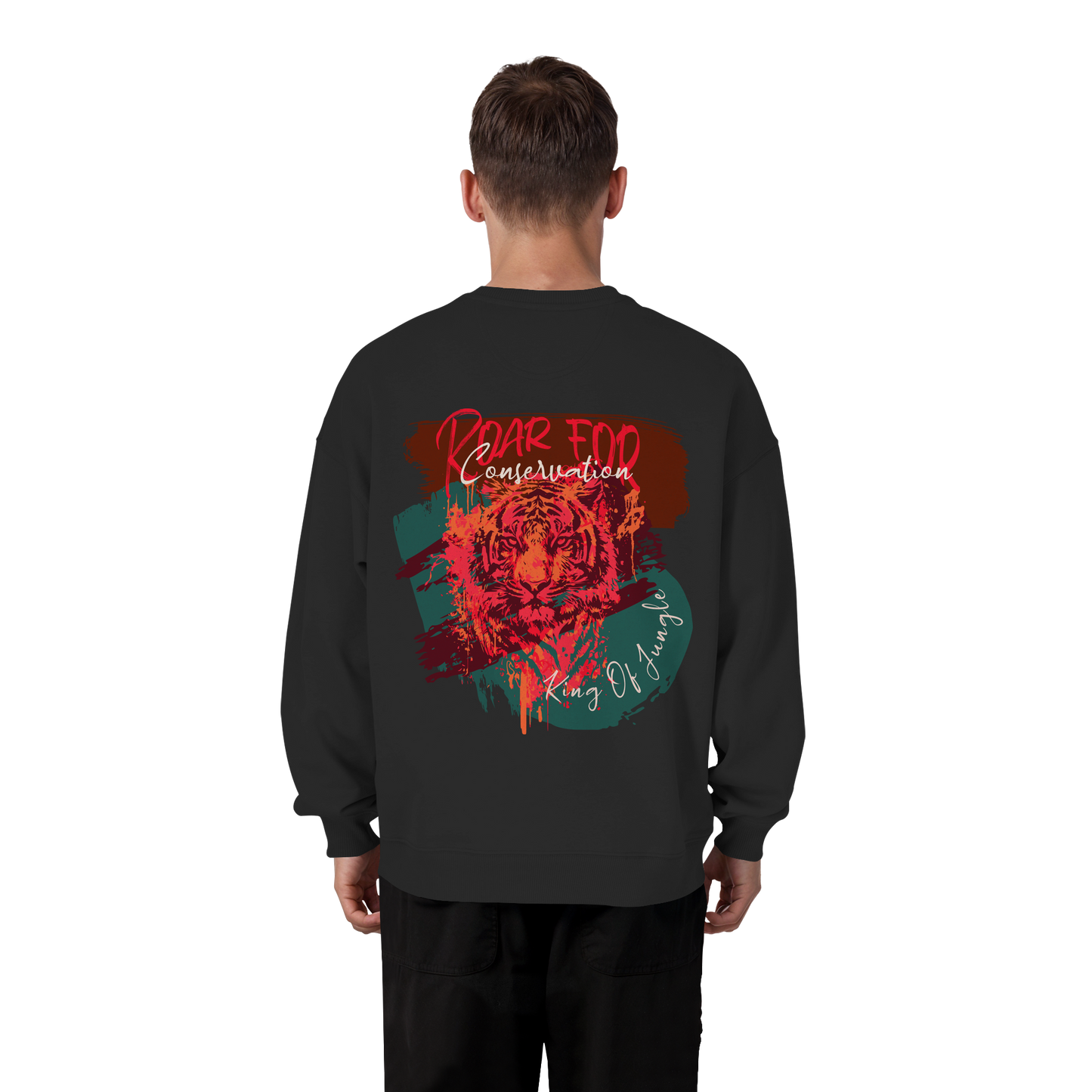 King Of Jungle Candy / Oversized Sweatshirt