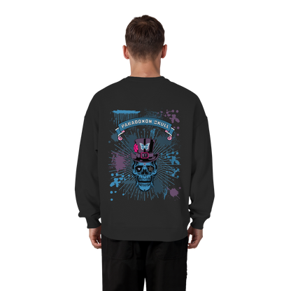 Blue Paradox Skull / Oversize Sweatshirt