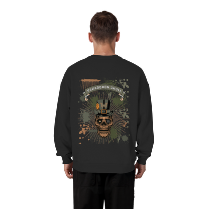Green Paradox Skull / Oversize Sweatshirt