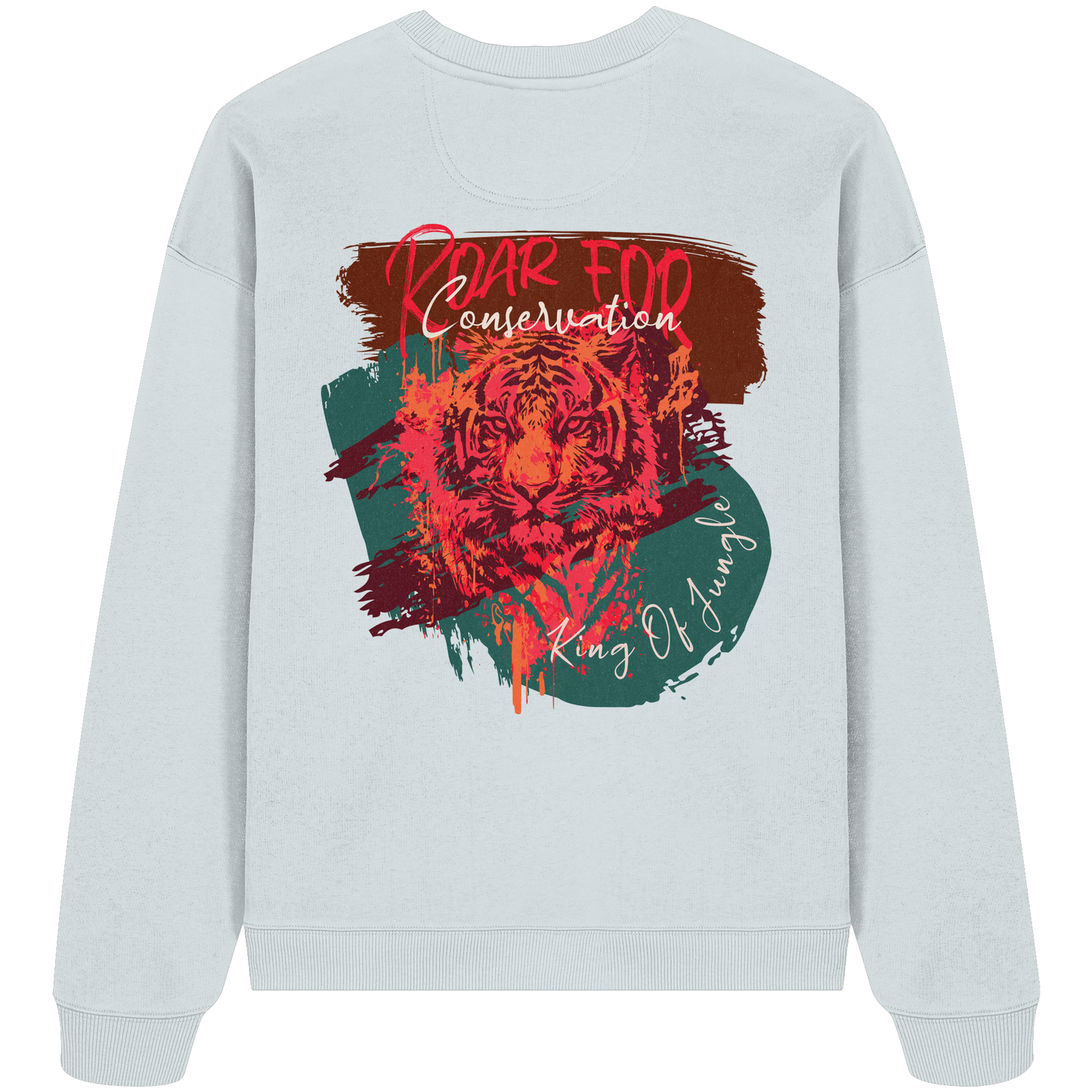 King Of Jungle Candy - Organic Oversize Sweatshirt